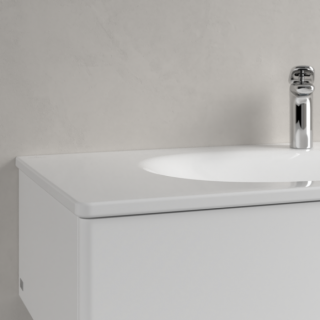 Pаковина Villeroy Boch CeramicPlus 4A76A2R1для установки на тумбу Альпийский белый